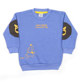 Boys Full Sleeves Round Neck SweatShirt - Light Blue, Boys Hoodies & Sweat Shirts, Chase Value, Chase Value