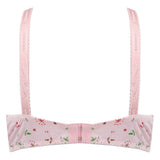 Women's Cotton Printed Bra - Pink, Women Bras, Chase Value, Chase Value