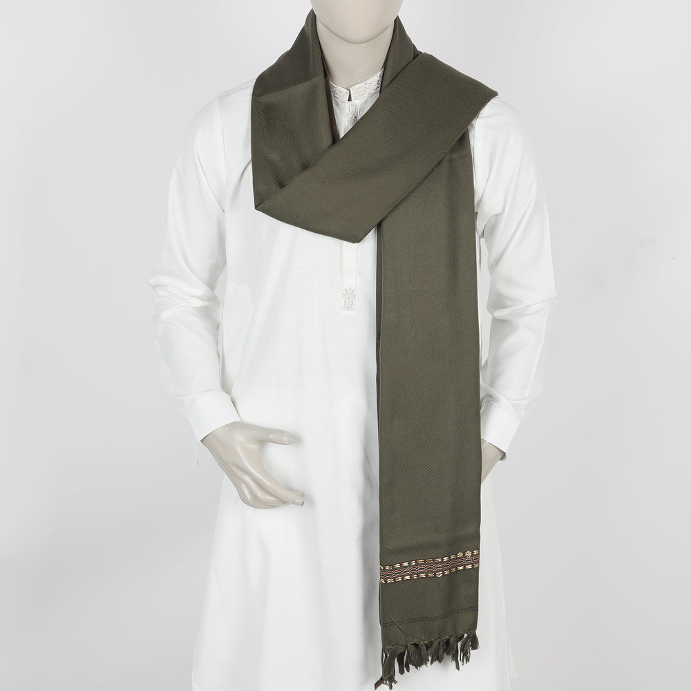 Men's Shawl - Brown, Men's Shawls & Mufflers, Chase Value, Chase Value