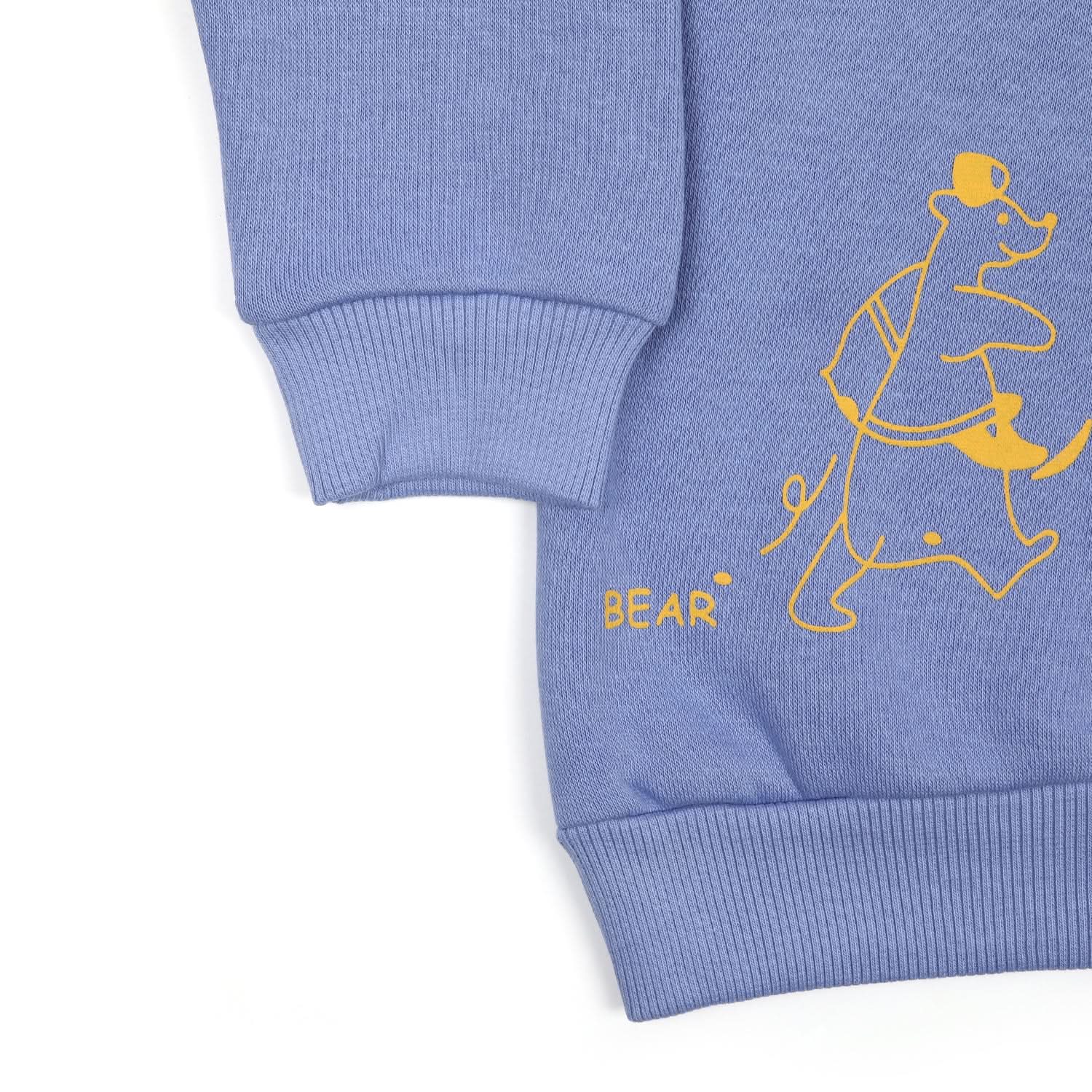 Boys Full Sleeves Round Neck SweatShirt - Light Blue, Boys Hoodies & Sweat Shirts, Chase Value, Chase Value