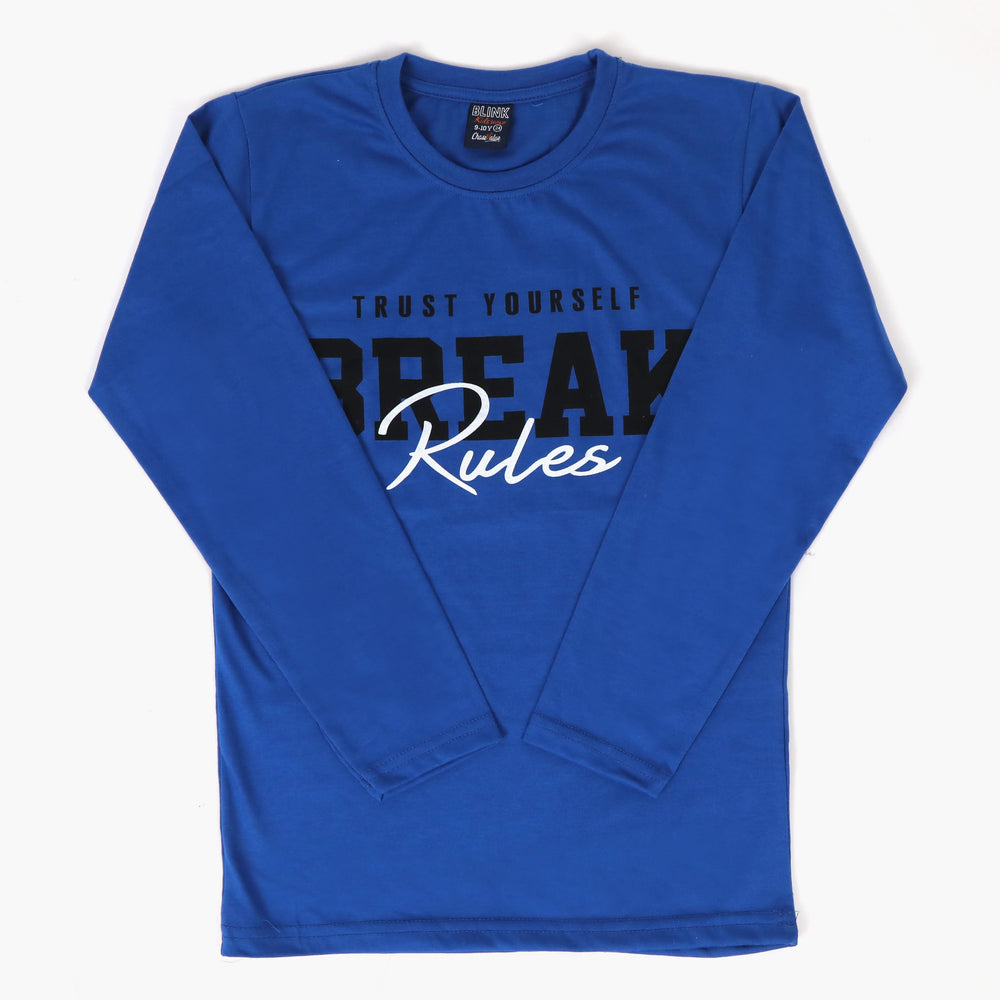 Boys T-Shirt - Royal Blue, Boys T-Shirts, Chase Value, Chase Value
