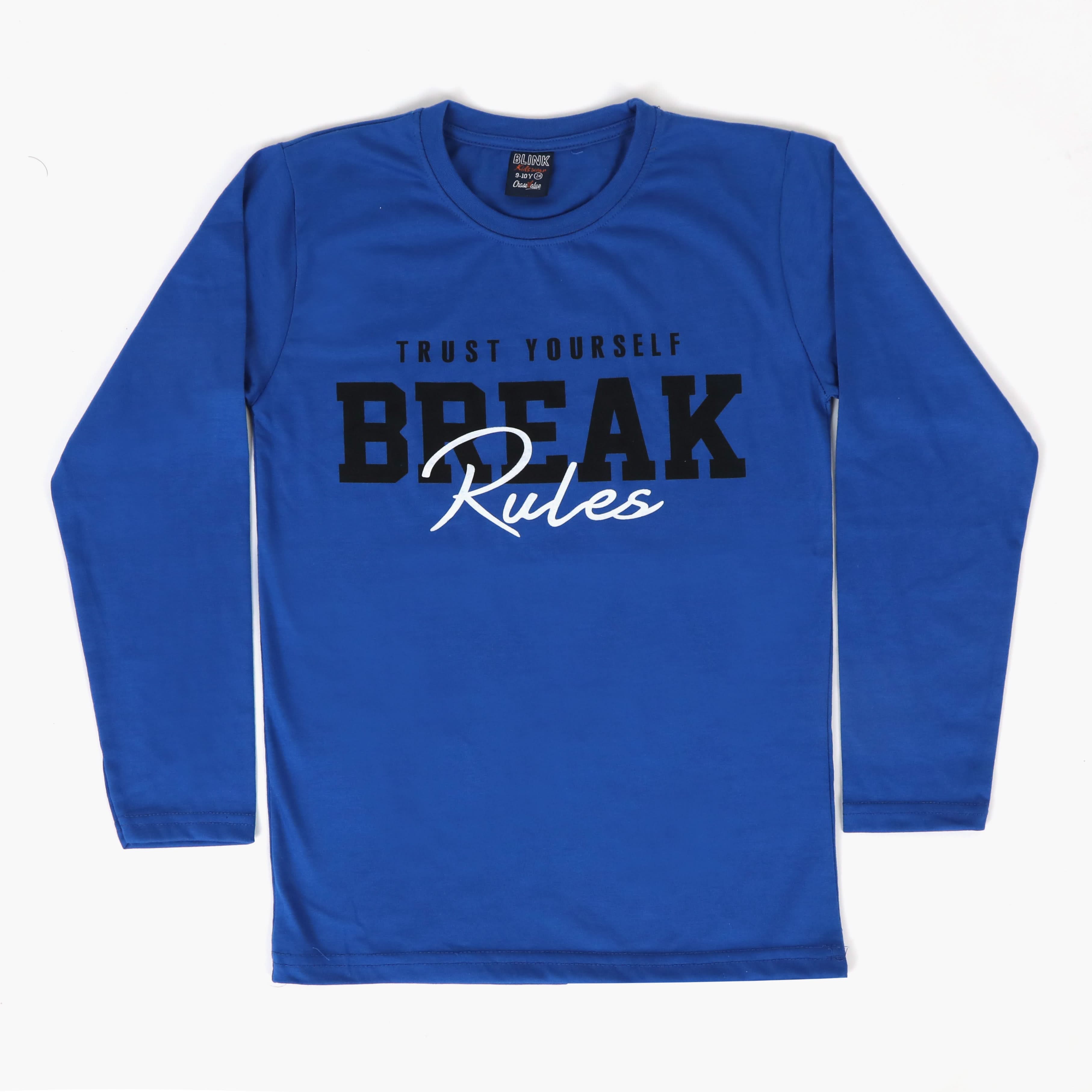 Boys T-Shirt - Royal Blue, Boys T-Shirts, Chase Value, Chase Value