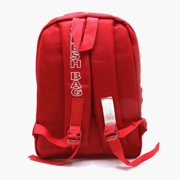 Kids School Bag - Red