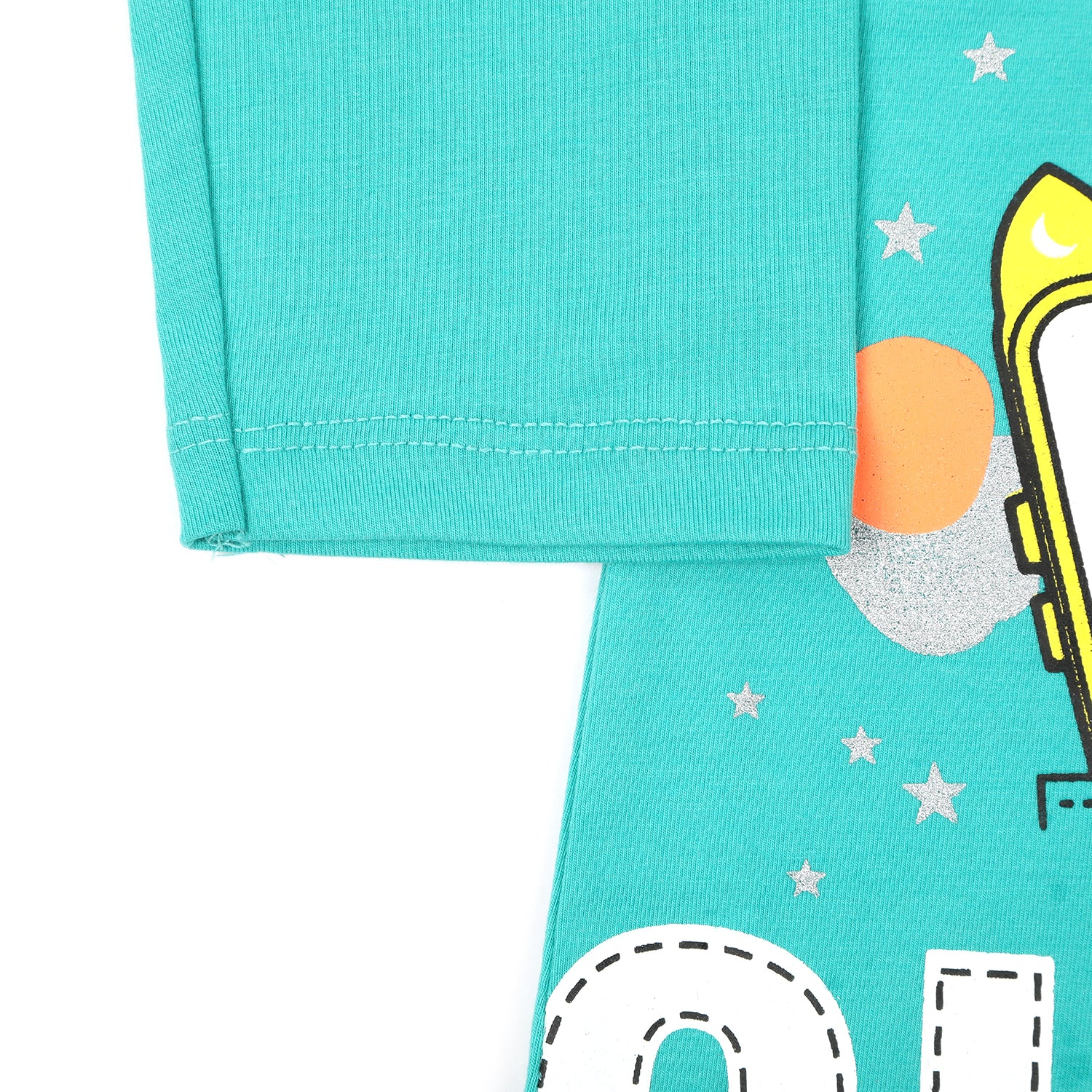 Girls Full Sleeves Top - Sea Green, Girls Tops, Chase Value, Chase Value