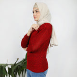 Eminent Women's Full Sleeves Sweater - Maroon, Women Sweaters, Eminent, Chase Value