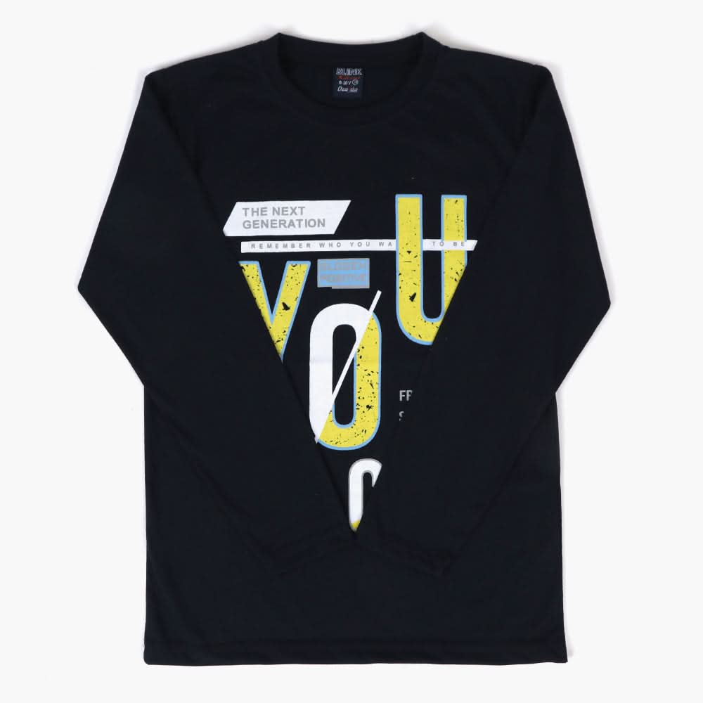 Boys T-Shirt - Navy Blue, Boys T-Shirts, Chase Value, Chase Value