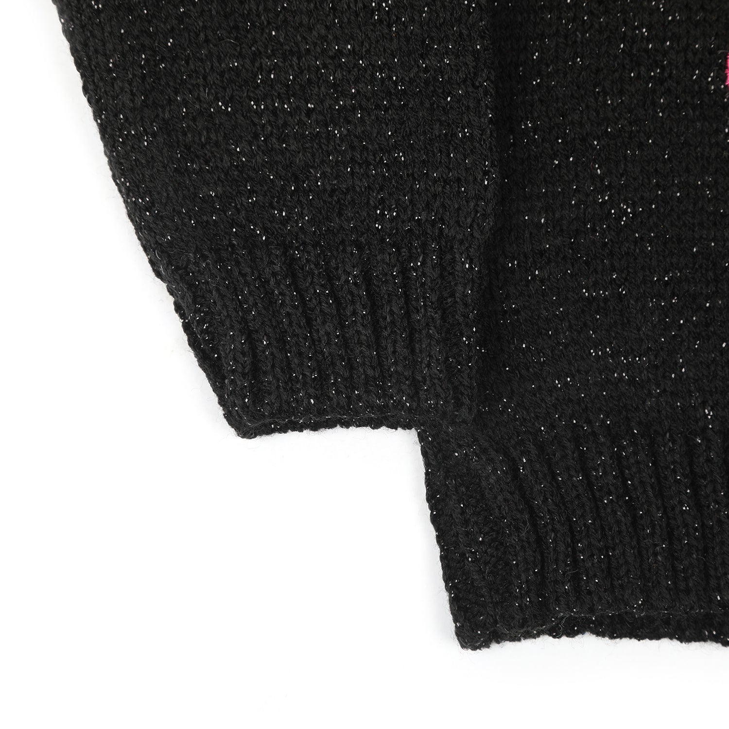 Newborn Girls Full Sleeves Sweater - Black, Newborn Girls Winterwear, Chase Value, Chase Value