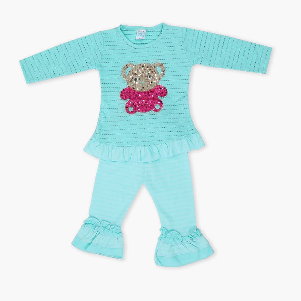 Girls Suit - Cyan, Girls Suits, Chase Value, Chase Value