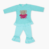 Girls Suit - Cyan, Girls Suits, Chase Value, Chase Value