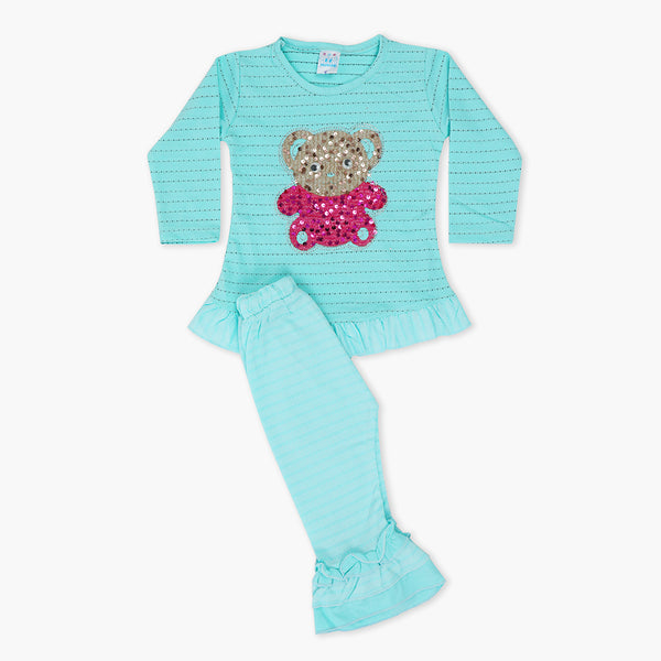 Girls Suit - Cyan, Girls Suits, Chase Value, Chase Value