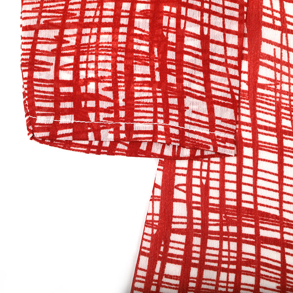 Girls Woven Top - Red