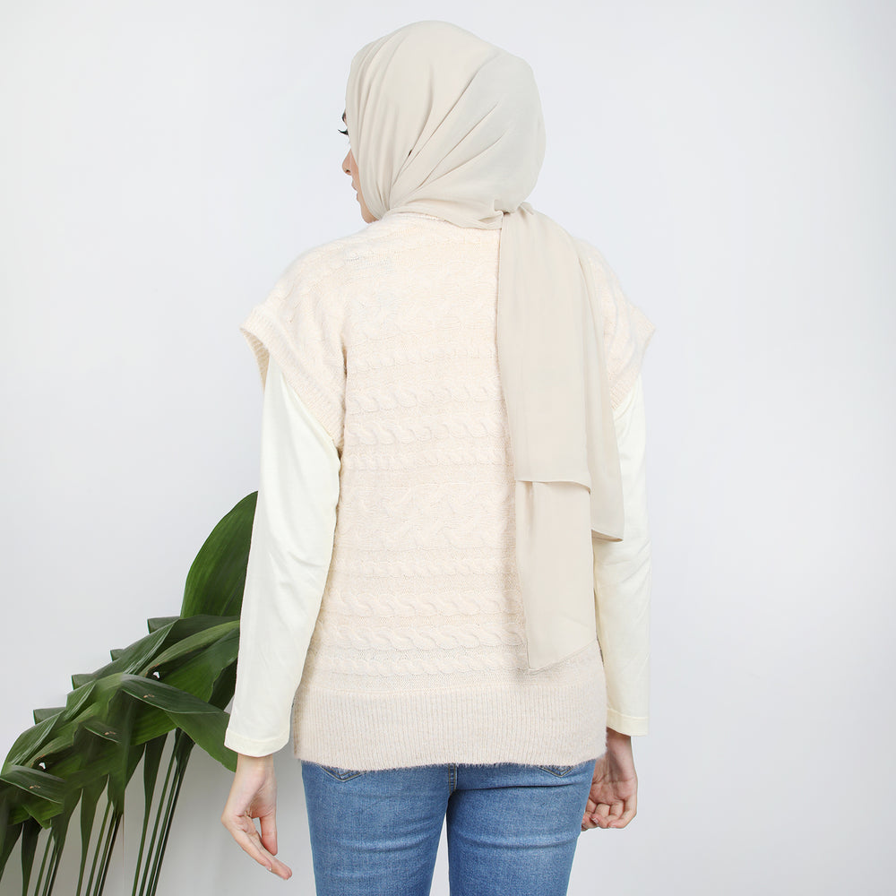 Eminent Women's Full Sleeves Sweater - Oatmeal, Women Sweaters, Eminent, Chase Value