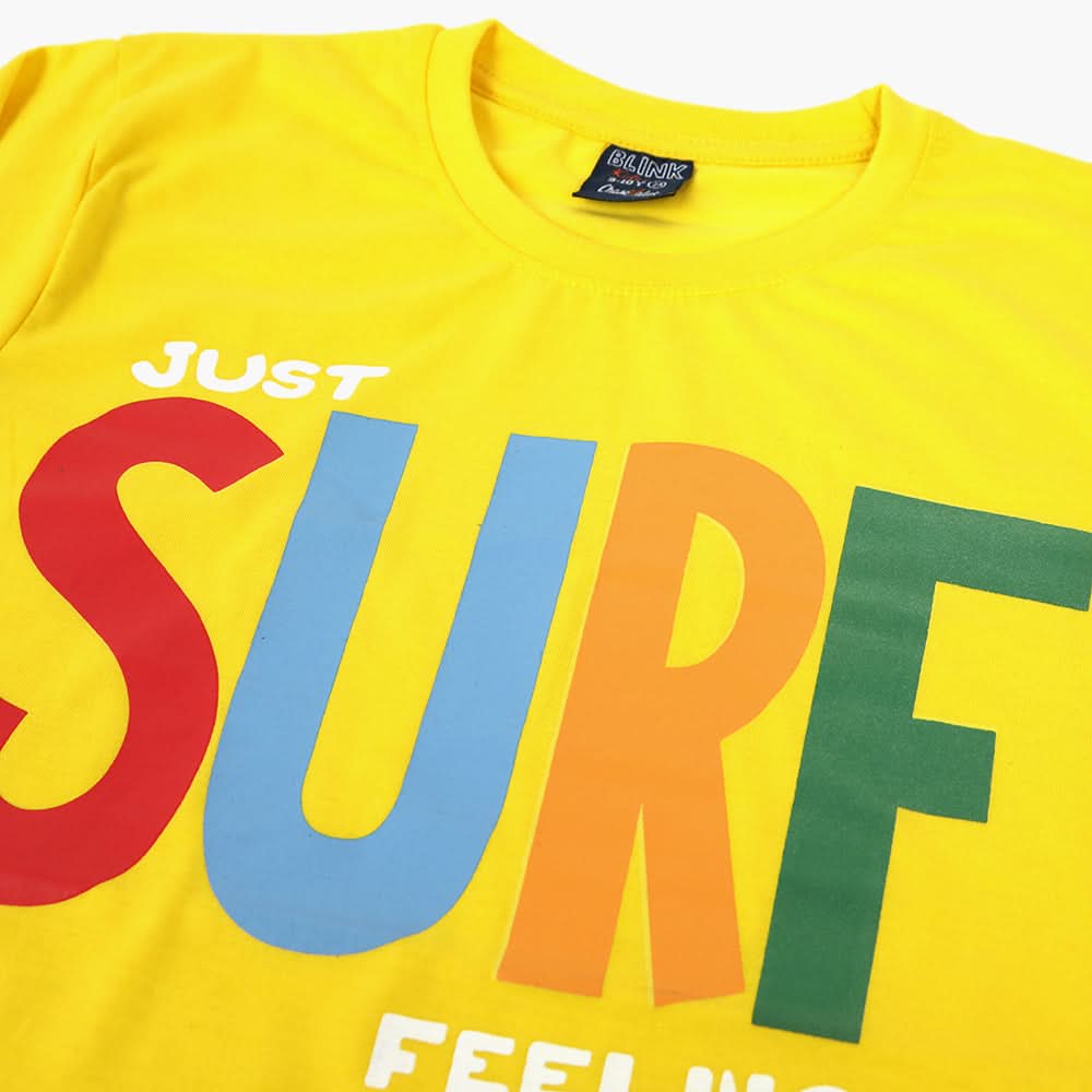 Boys T-Shirt - yellow, Boys T-Shirts, Chase Value, Chase Value