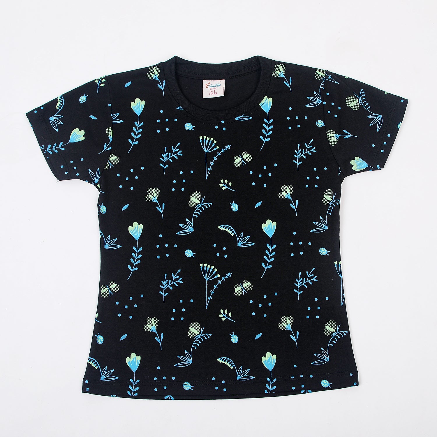 Girls Half Sleeves T-Shirt, Girls T-Shirts, Chase Value, Chase Value