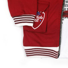 Boys Full Sleeves 3pcs Suit - Maroon