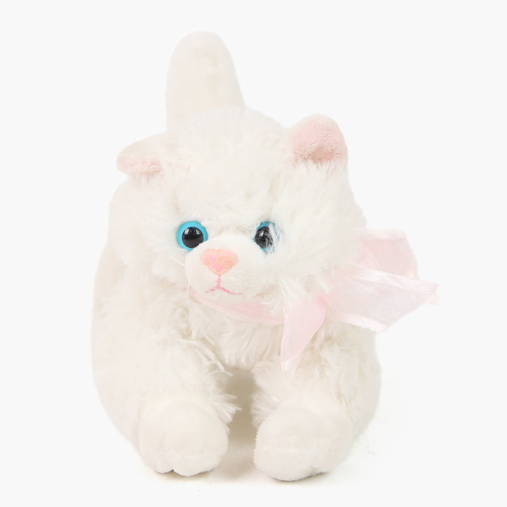 Stuffed Cat Gift - White, Stuffed Toys, Chase Value, Chase Value