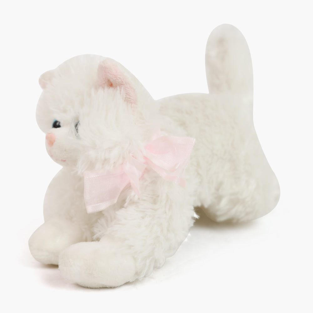 Stuffed Cat Gift - White, Stuffed Toys, Chase Value, Chase Value