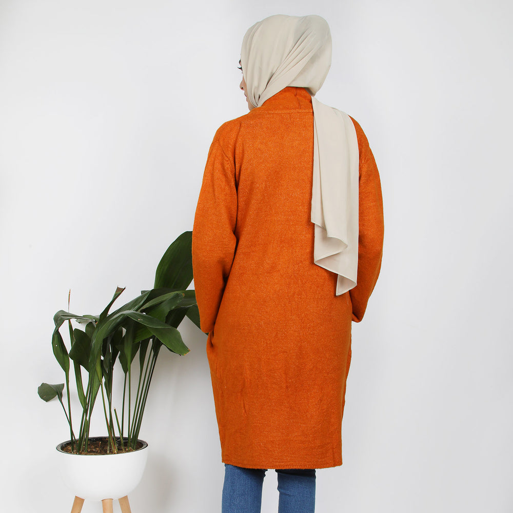 Eminent Women's Full Sleeves Sweater - Rust, Women Sweaters, Eminent, Chase Value