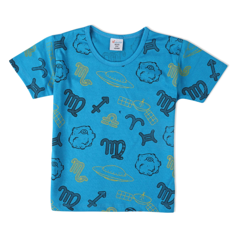 Boys Half Sleeves Suit - Blue, Boys Sets & Suits, Chase Value, Chase Value
