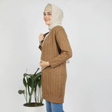 Eminent Women's Full Sleeves Sweater - Brown, Women Sweaters, Eminent, Chase Value