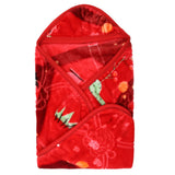Baby Hoodie Blanket - Red, Kids Blanket, Chase Value, Chase Value