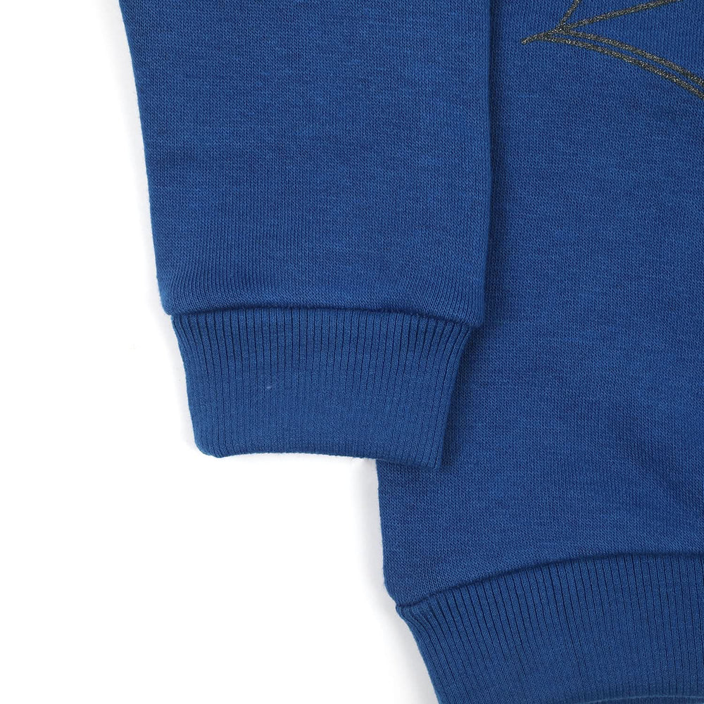 Boys Full Sleeves Round Neck T-Shirt - Blue, Boys T-Shirts, Chase Value, Chase Value