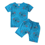 Boys Half Sleeves Suit - Blue, Boys Sets & Suits, Chase Value, Chase Value