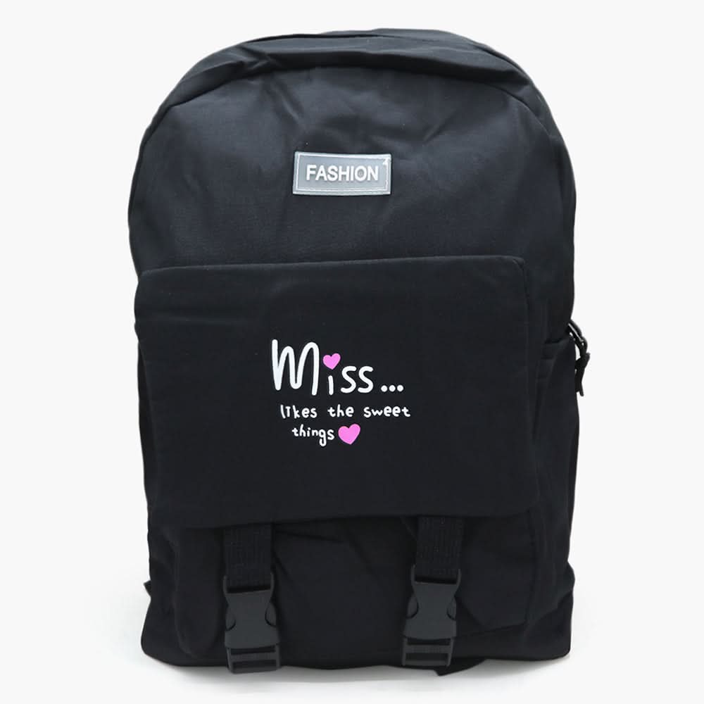 Kids School Bag - Black, School Bags, Chase Value, Chase Value