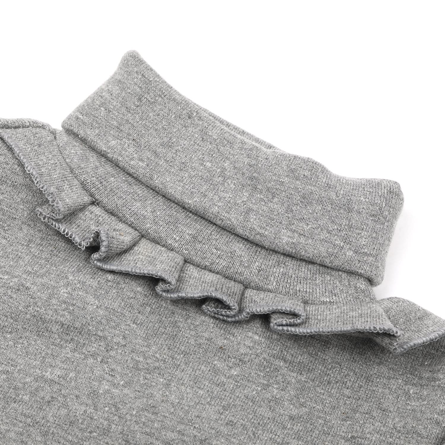 Girls High Neck - Light Grey, Girls High Neck, Chase Value, Chase Value