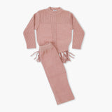 Girls Sweater Suit - Peach, Girls Suits, Chase Value, Chase Value