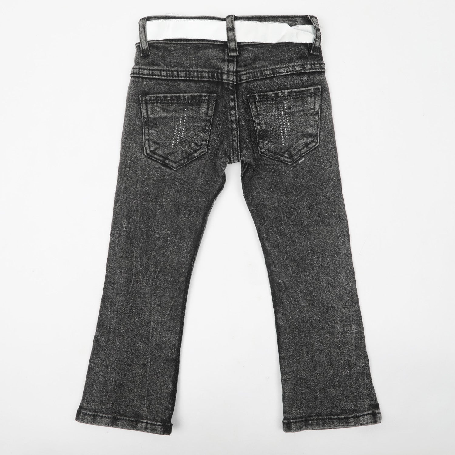 Girls Denim Pant - Dark Grey, Girls Pants & Capri, Chase Value, Chase Value