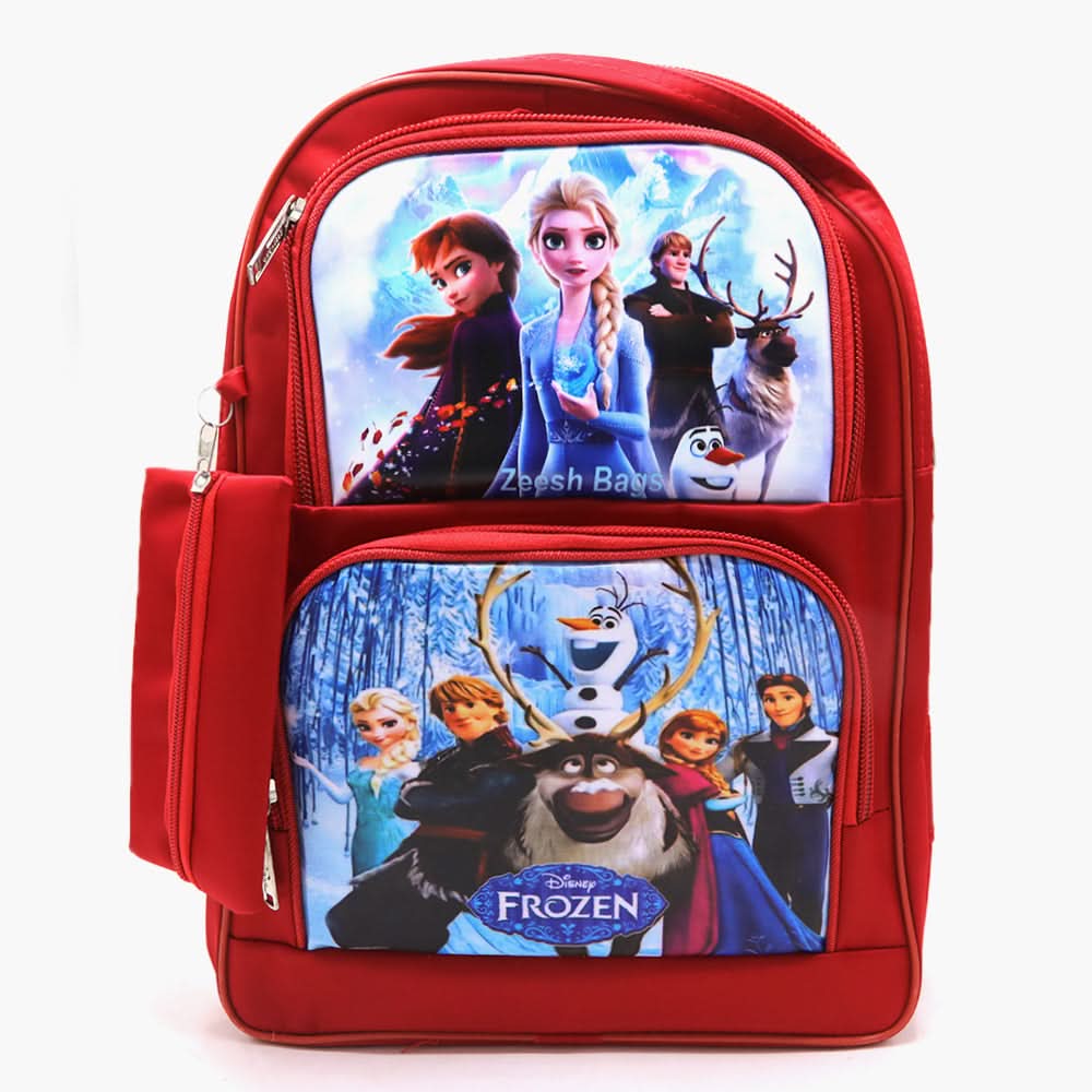 Kids School Bag - Red, School Bags, Chase Value, Chase Value