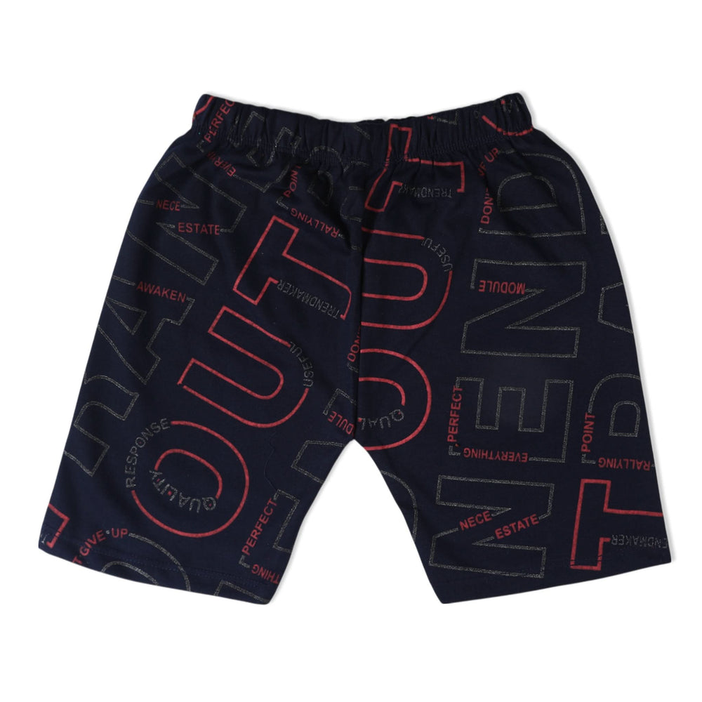 Boys Half Sleeves Suit - Navy Blue, Boys Sets & Suits, Chase Value, Chase Value