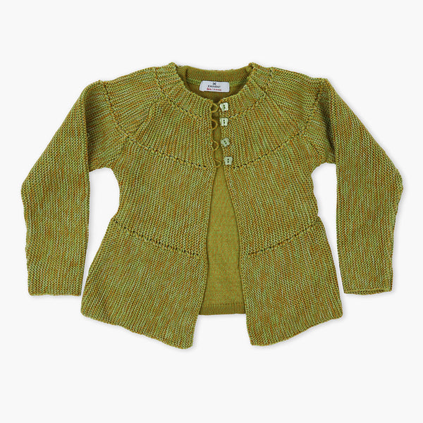 Girls Sweater - Green, Girls Sweaters, Chase Value, Chase Value