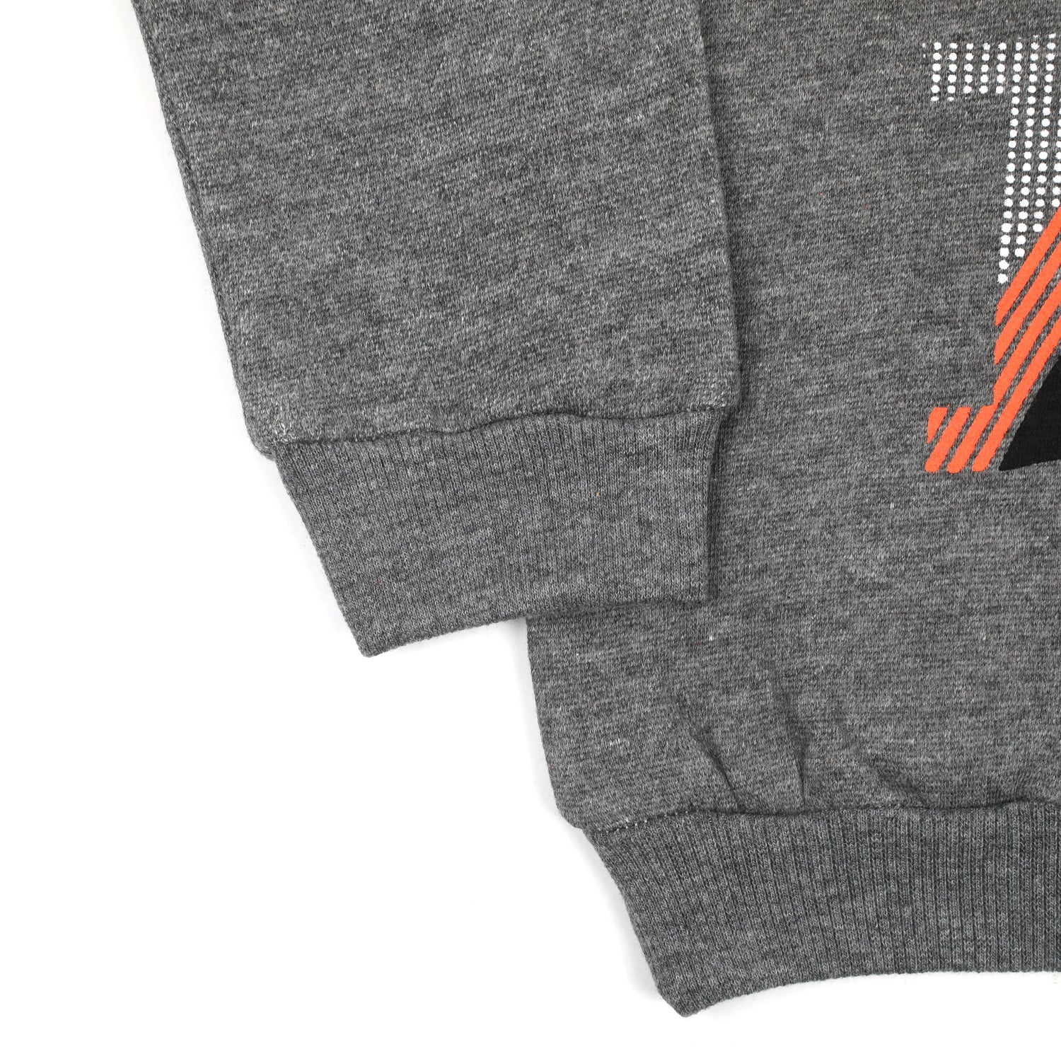 Boys Full Sleeves Round Neck SweatShirt - Grey, Boys Hoodies & Sweat Shirts, Chase Value, Chase Value