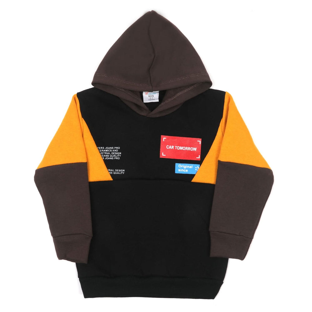 Boys Full Sleeves Hoodie - Black, Boys Hoodies & Sweat Shirts, Chase Value, Chase Value