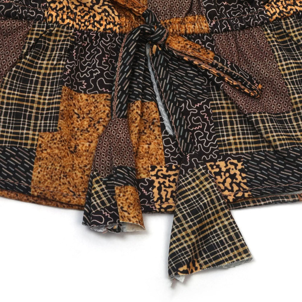 Girls Tight Half Sleeves Suit - Brown, Girls Suits, Chase Value, Chase Value