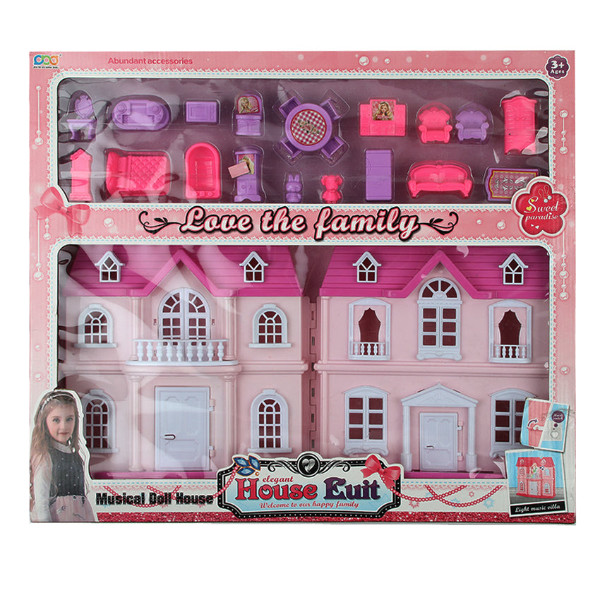 Musical Doll House - Multi Color