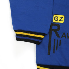 Boys Full Sleeve SweatShirt - Royal Blue