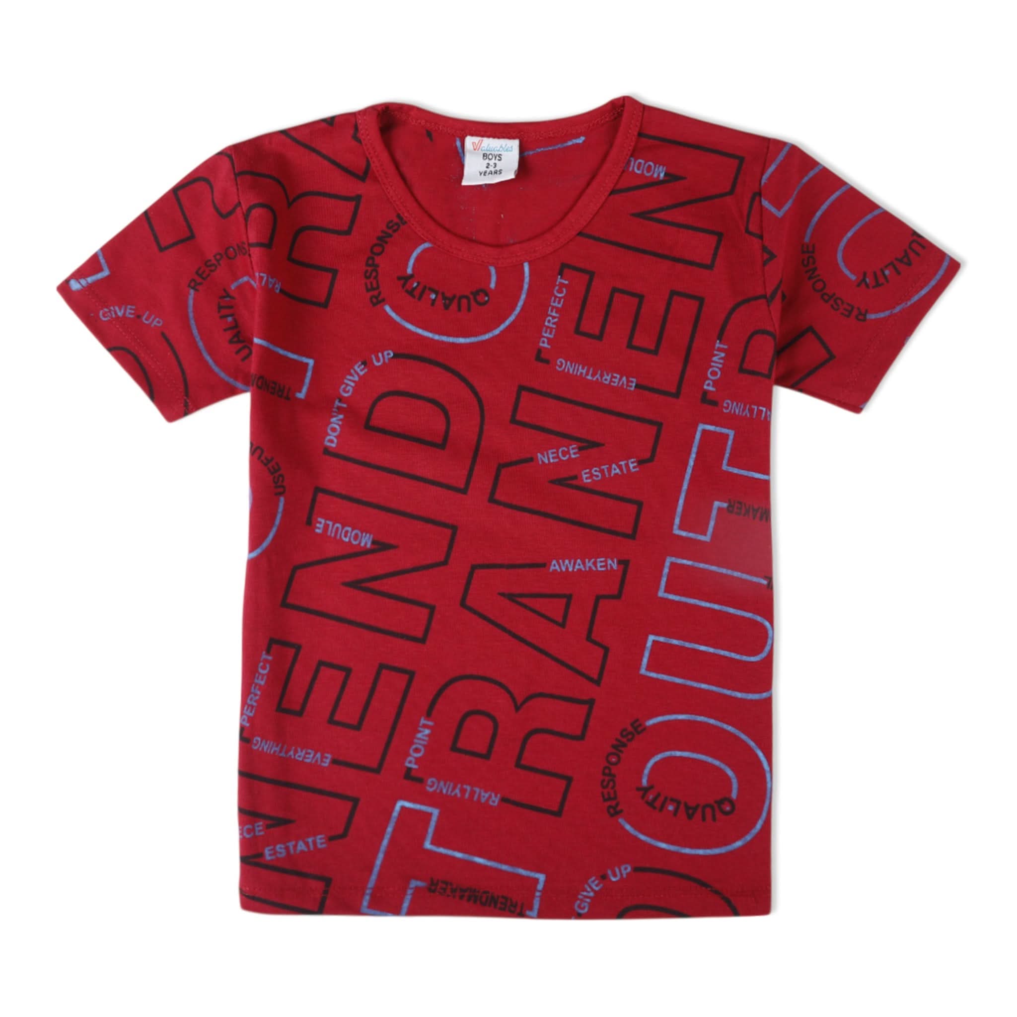 Boys Half Sleeves Suit - Maroon, Boys Sets & Suits, Chase Value, Chase Value