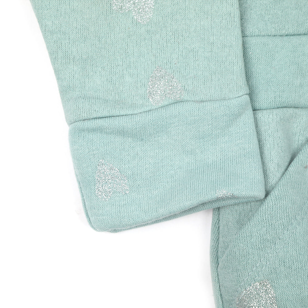 Eminent Girls Full Sleeves Sweat Shirt - Green, Girls Hoodies & Sweat Shirts, Eminent, Chase Value