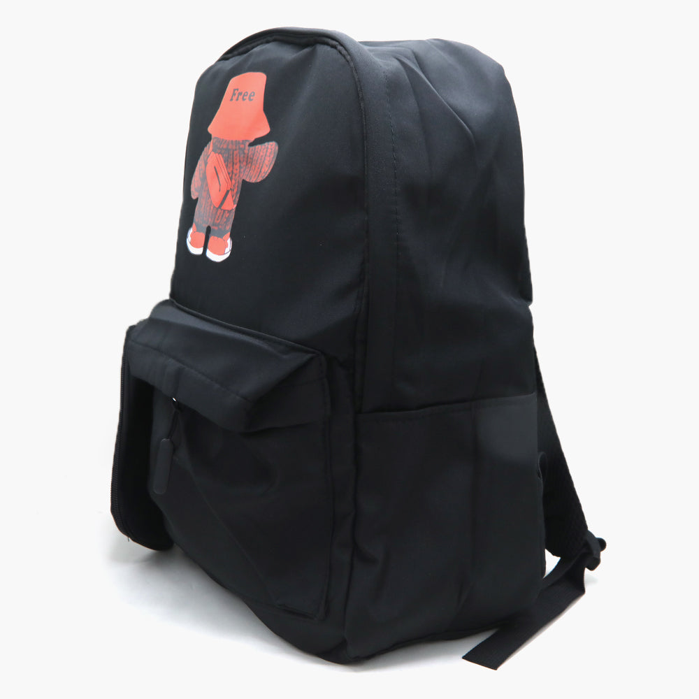 Kids School Bag - Black, School Bags, Chase Value, Chase Value