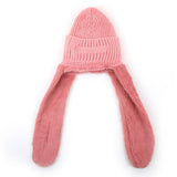 Kids Woolen Cap with Muffler - Pink, Boys Caps & Hats, Chase Value, Chase Value