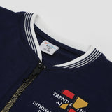 Boys Full Sleeves 3pcs Suit - Navy Blue, Boys Sets & Suits, Chase Value, Chase Value