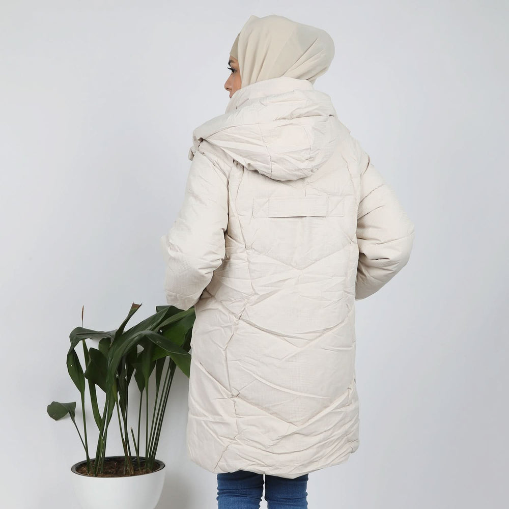Women's Full Sleeves Jacket - Fawn, Women Sweatshirts & Hoodies, Chase Value, Chase Value