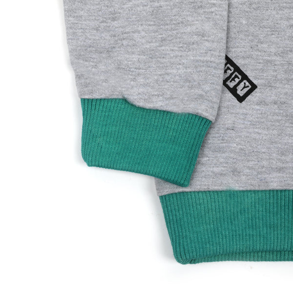Boys Full Sleeves Round Neck Suit - Green