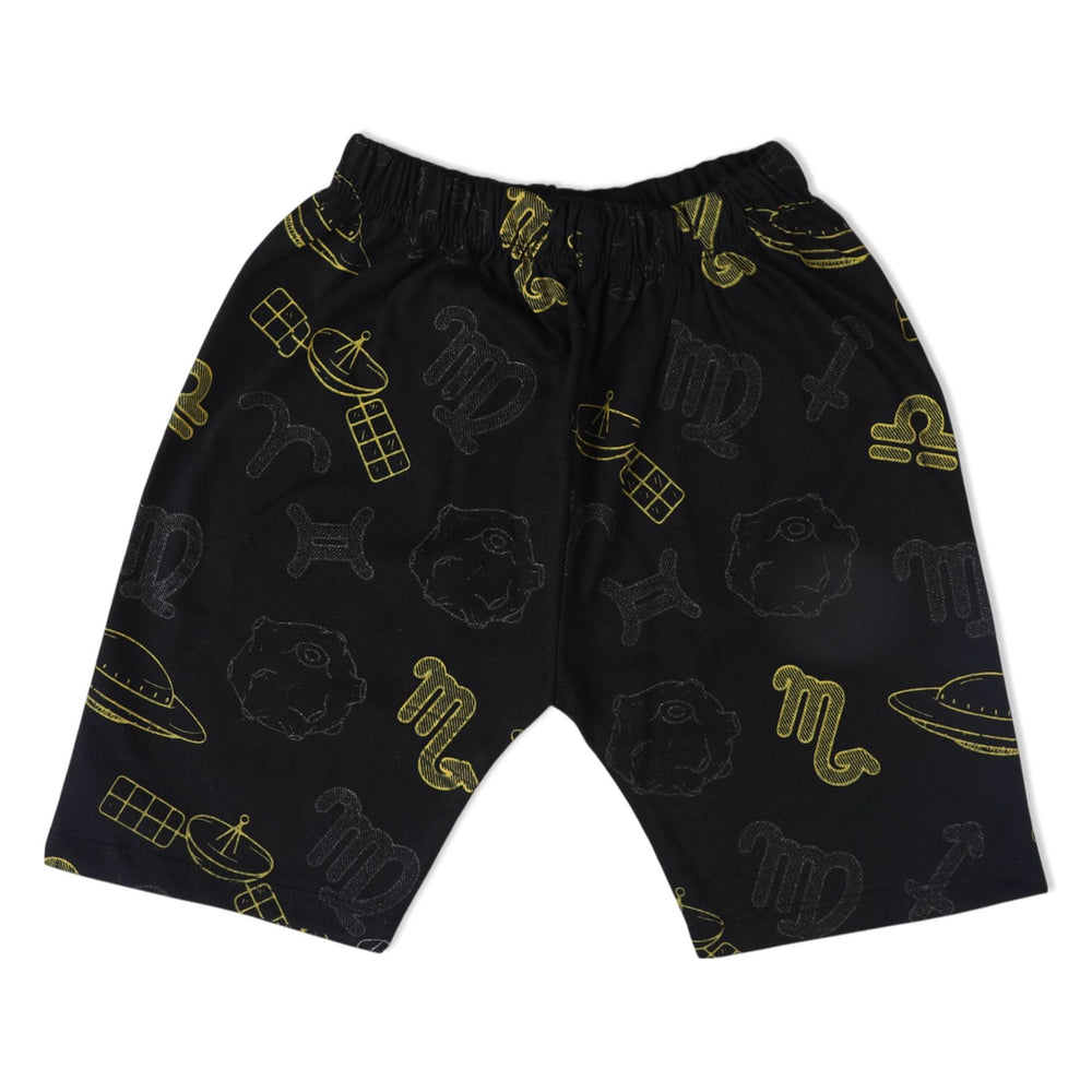 Boys Half Sleeves Suit - Black, Boys Sets & Suits, Chase Value, Chase Value