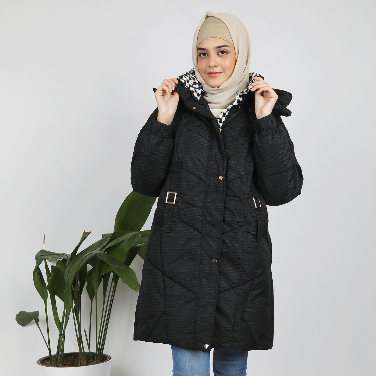 Women's Full Sleeves Jacket - Black, Women Sweatshirts & Hoodies, Chase Value, Chase Value