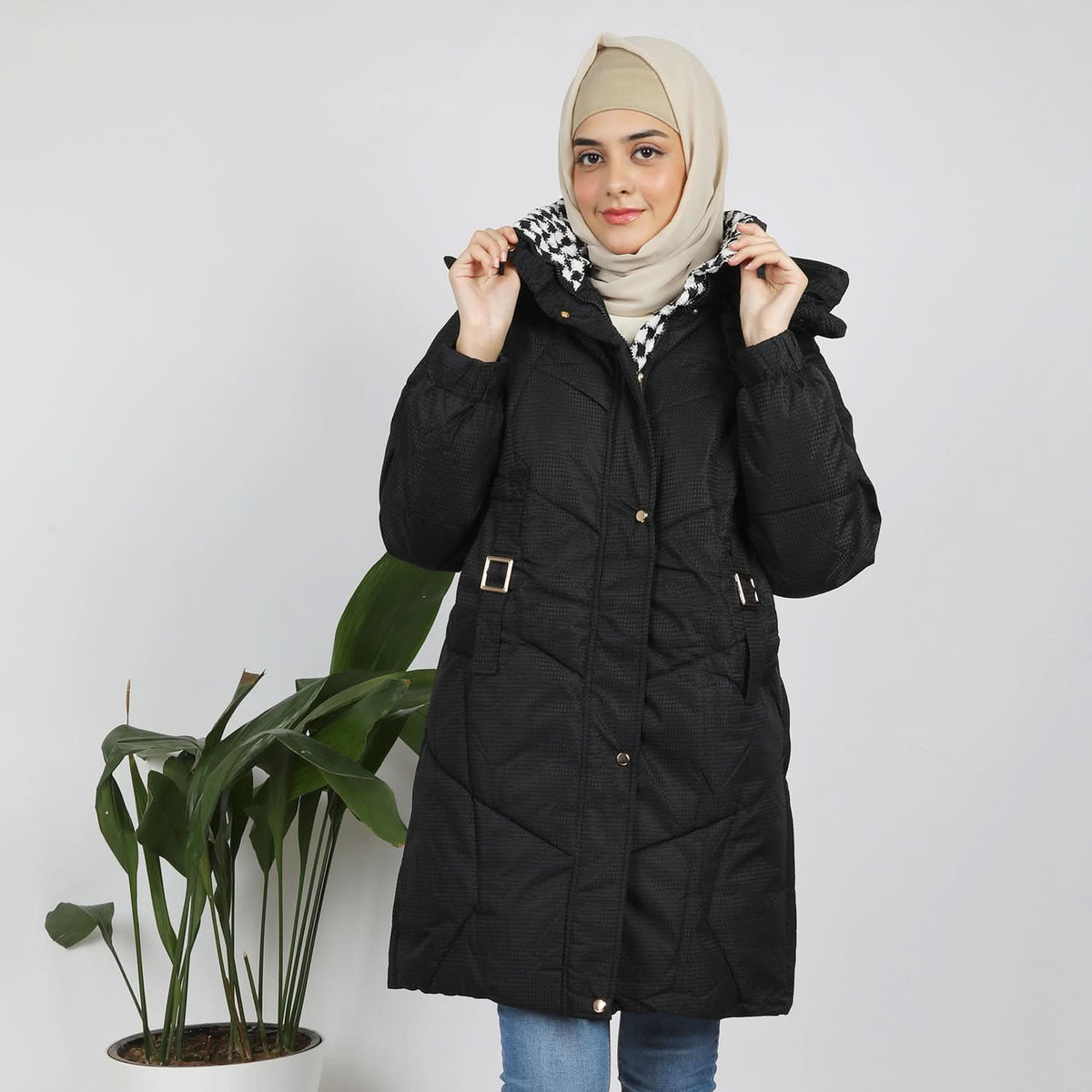 Women's Full Sleeves Jacket - Black, Women Sweatshirts & Hoodies, Chase Value, Chase Value