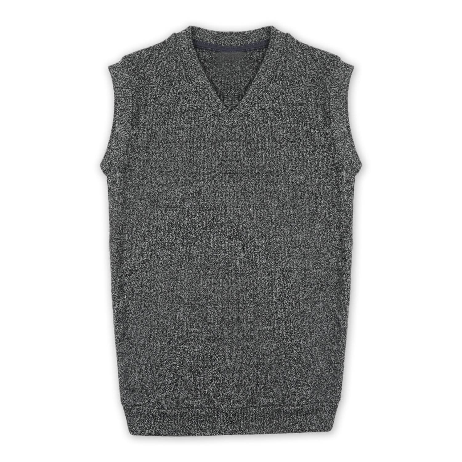 Boys Sleeveless Sweater - Dark Grey, Boys Sweaters, Chase Value, Chase Value